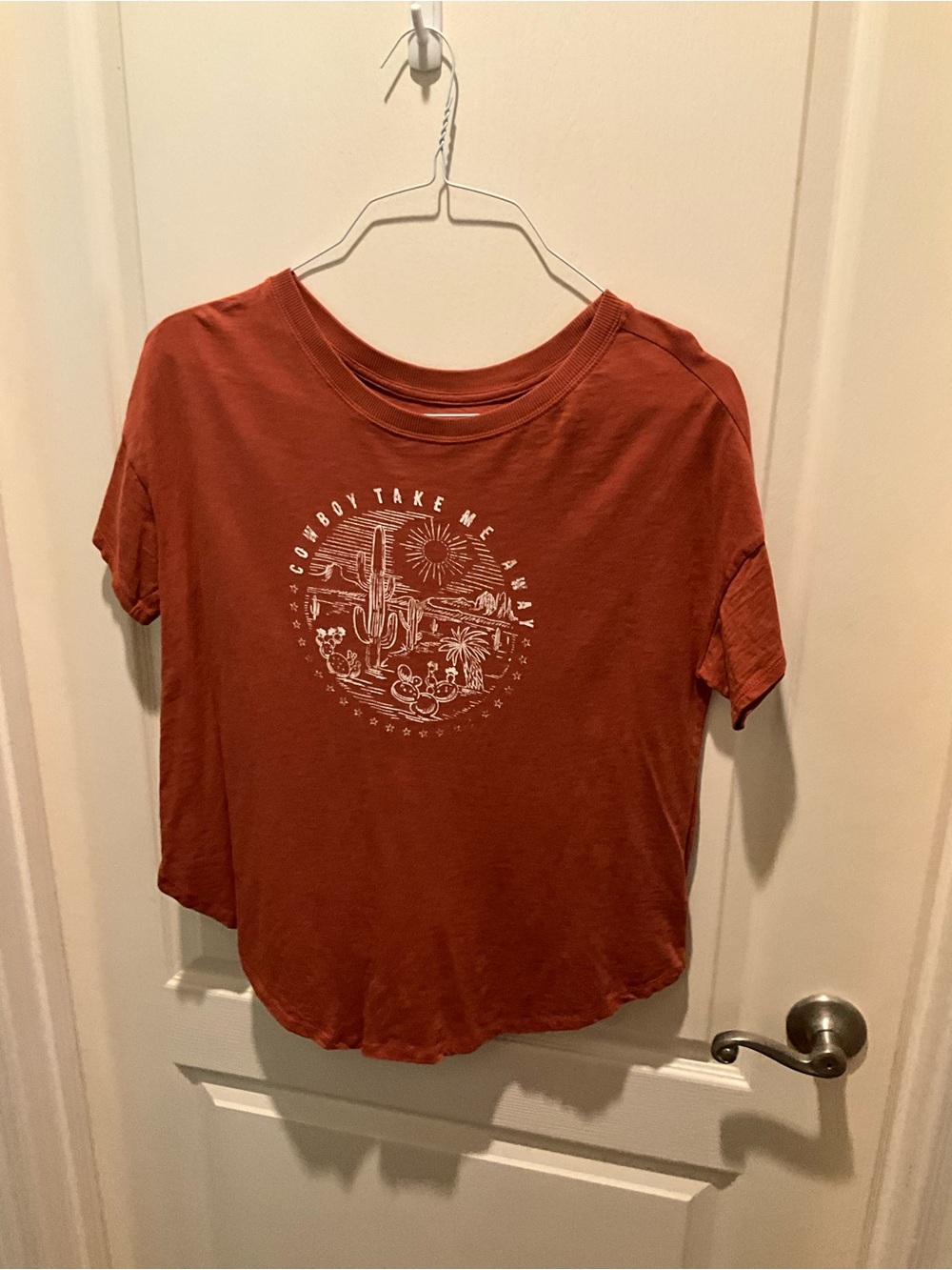 Shyanne Rust Short-Sleeve Graphic Tee
